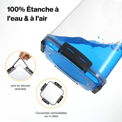 Contenitore per alimenti da 5,3L, set da 4