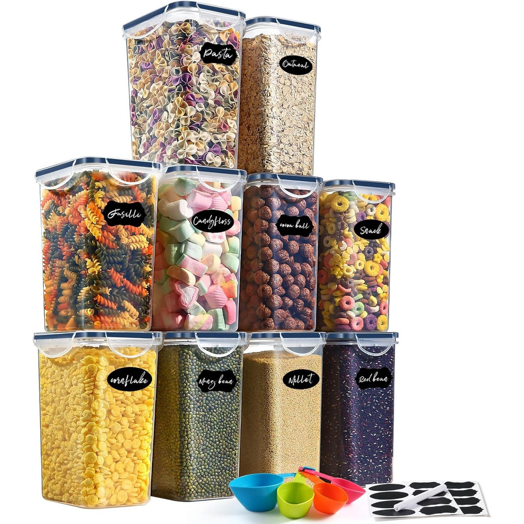 Lot de 10 * 1.5L,Boite Hermetique Alimentaire, Boite Conservation en Plastique