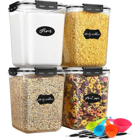 Contenitore per alimenti da 5,3L, set da 4