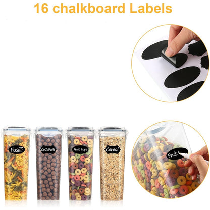 Boîte de Rangement Cuisine Lot de 3, 3.8L Sans BPA