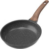 Ensemble de poêles antiadhésives, 3 pièces – Poêles en granit de 20/24/28 cm,sans PFOA