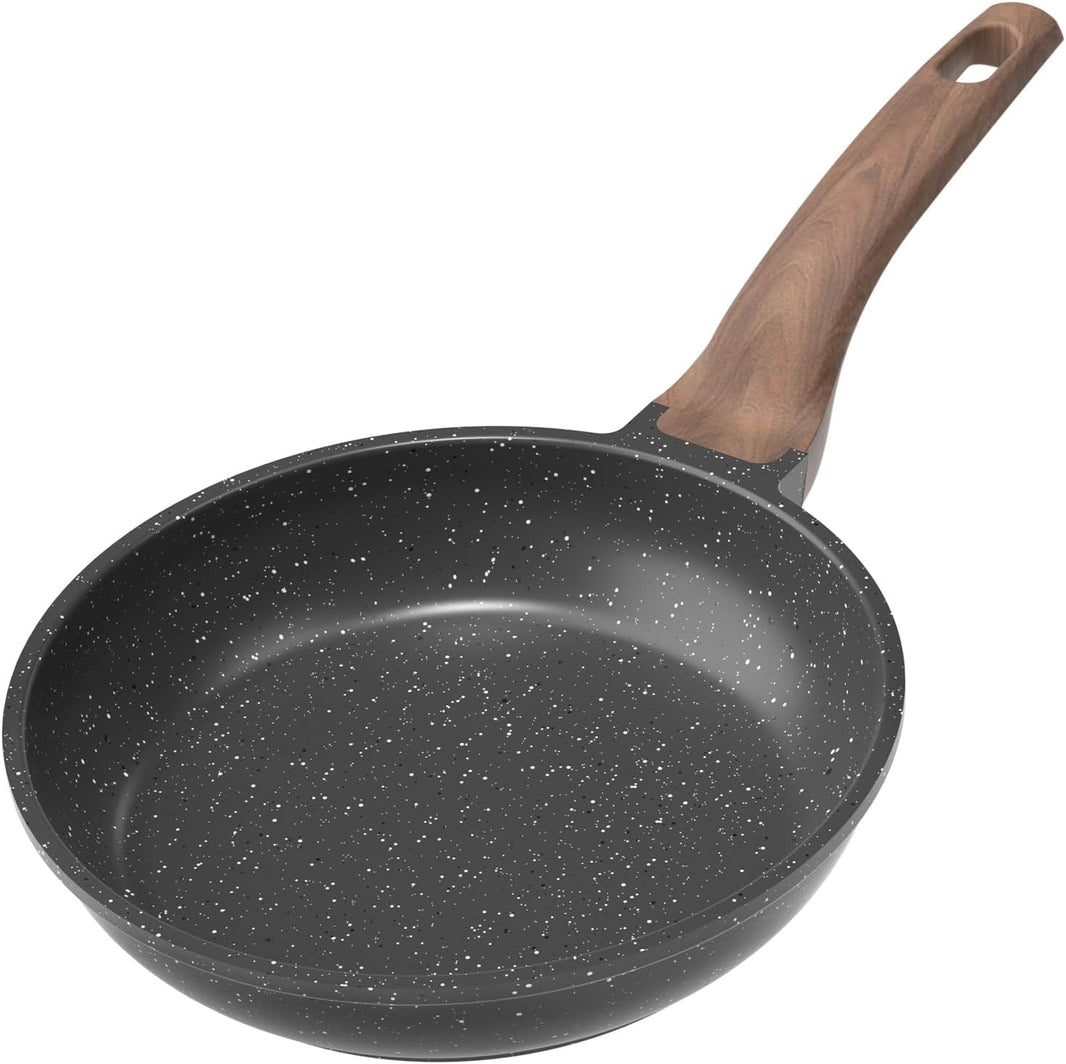 Ensemble de poêles antiadhésives, 3 pièces – Poêles en granit de 20/24/28 cm,sans PFOA
