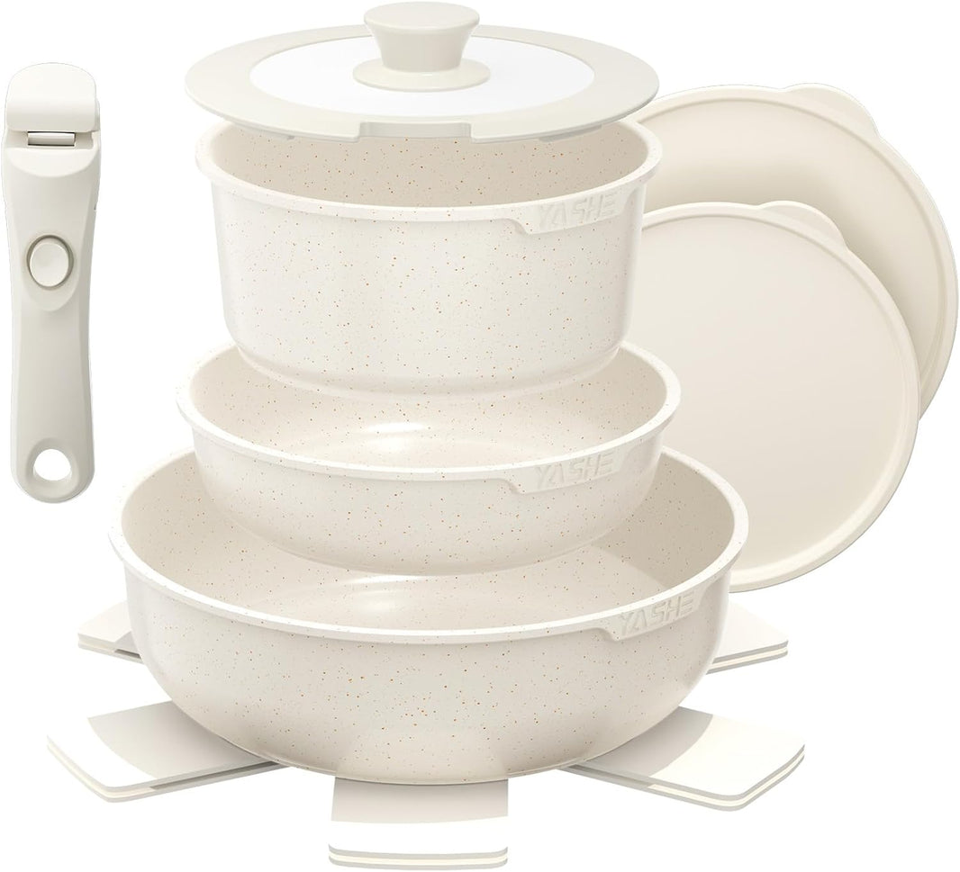 Batterie de cuisine 9 pièces, sans PFOA