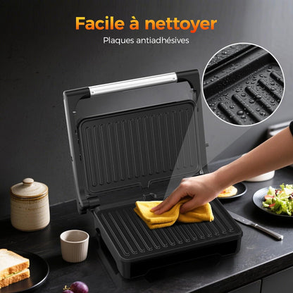 Piastra per Croque Monsieur e Panini, 1500W