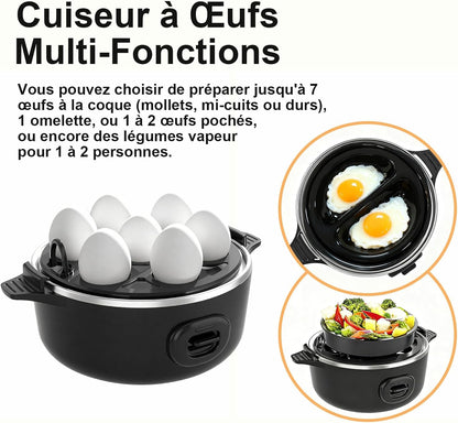 Cuiseur à œufs, capacité 7 œufs, pour œufs durs