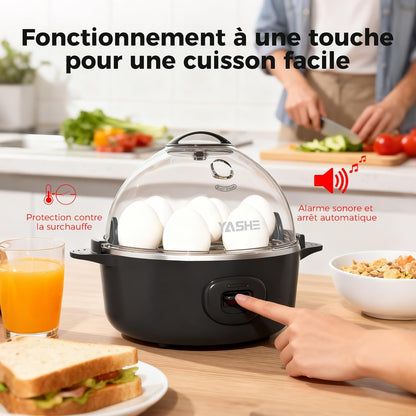 Cuiseur à œufs, capacité 7 œufs, pour œufs durs