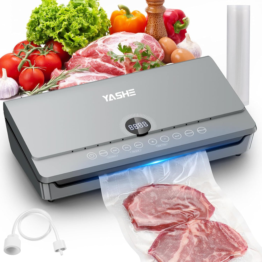 Macchina Sottovuoto per Alimenti con Coperchio Magnetico, 10-in-1