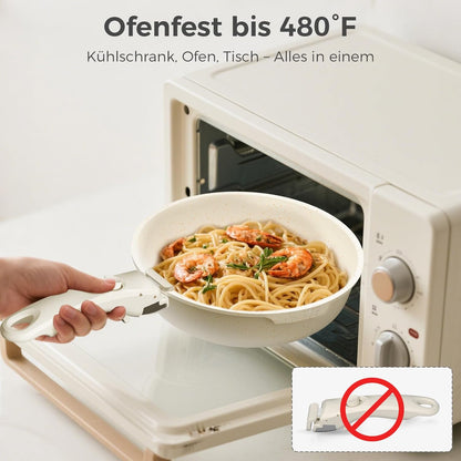Batterie de cuisine 15 pièces, sans PFOA