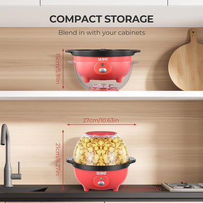 Machine à Pop Corn, 650W Machine à pop-corn Électrique