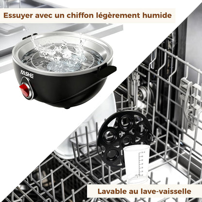 Cuiseur à œufs, capacité 7 œufs, pour œufs durs