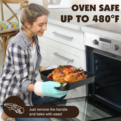 Batterie de cuisine 21 pièces, sans PFOA