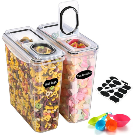 Boîte de Rangement Cuisine Lot de 2, 3.7L Sans BPA