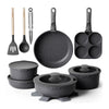 Batteria da cucina 20 pezzi, senza PFOA