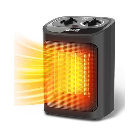 Radiateur Electrique PTC 1500W, Mode Éco, 3 Niveaux