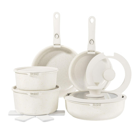 Batterie de cuisine 15 pièces, sans PFOA