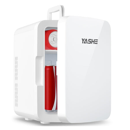 Mini Frigo de Chambre, 10 Litres/ 6 Canettes, Blanc